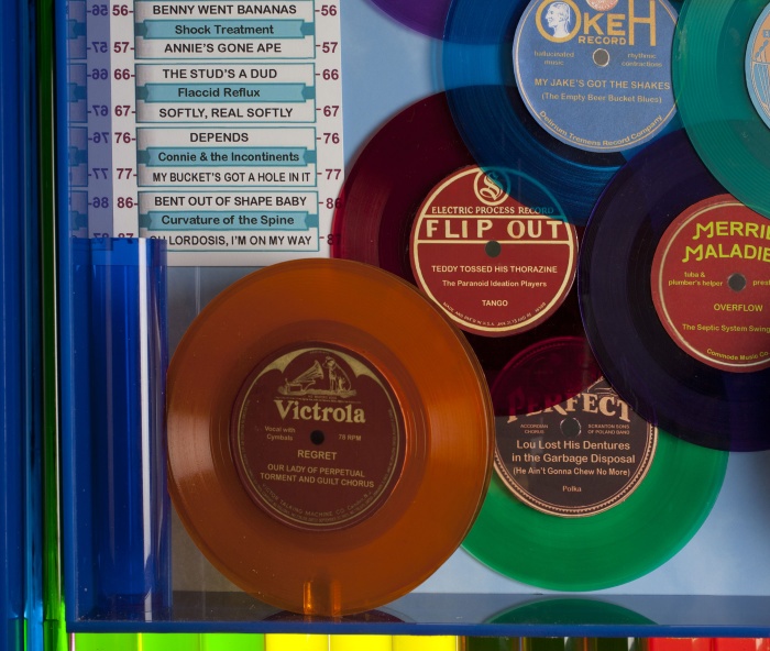 vinyl records detail