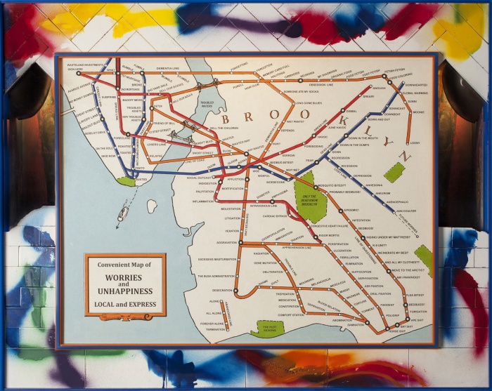 Convenient Map of Worries and Unhappiness, Local and Express